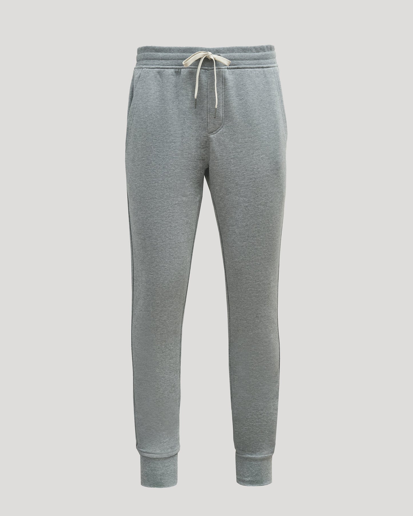 Pantory Medium Heather Gray Tall Fleece French Terry Joggers