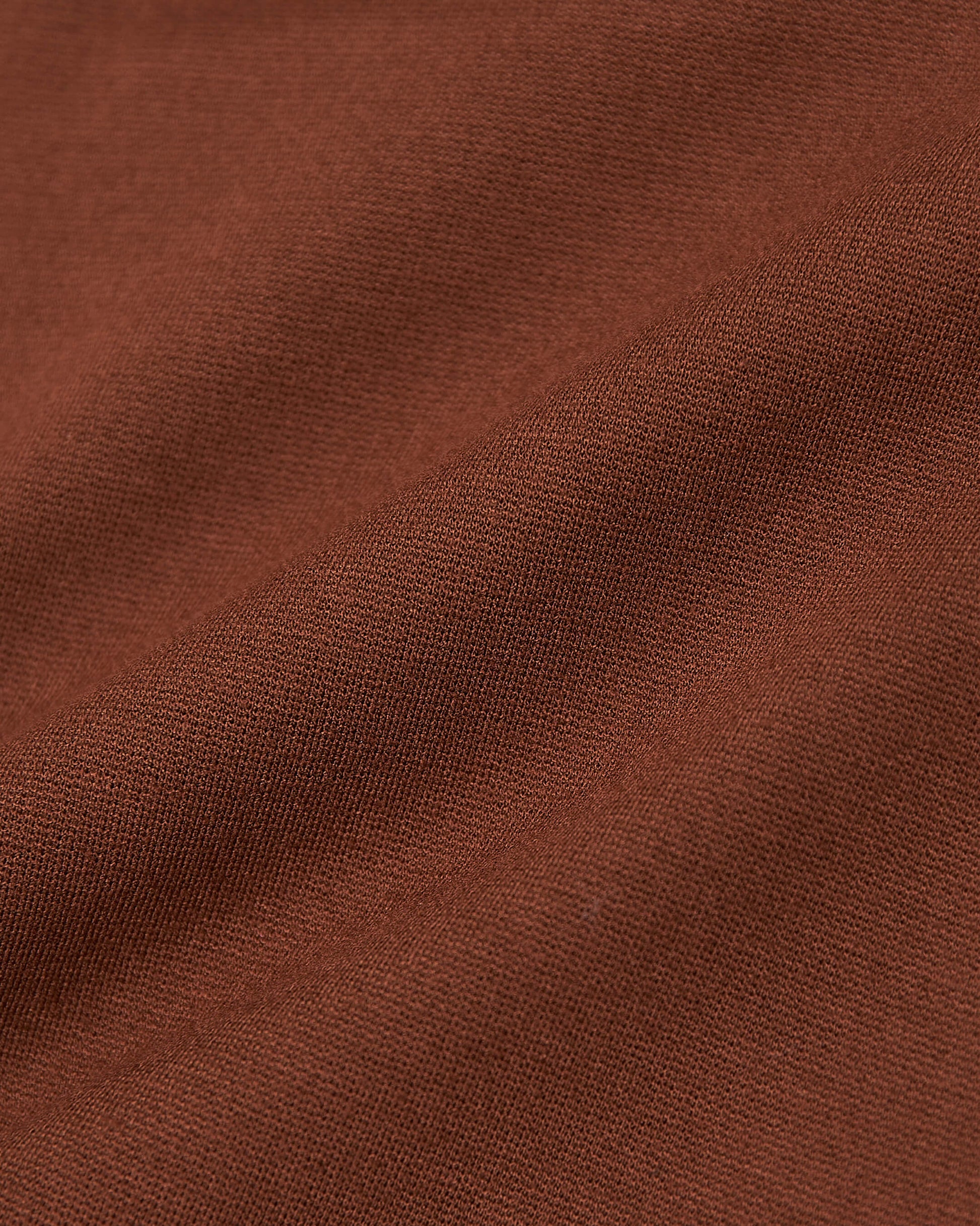 Pantory Suede Brown Slim Comfort Knit Chino Pant