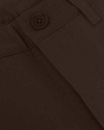 Pantory Dark Oak Slim Twill Chino Pant