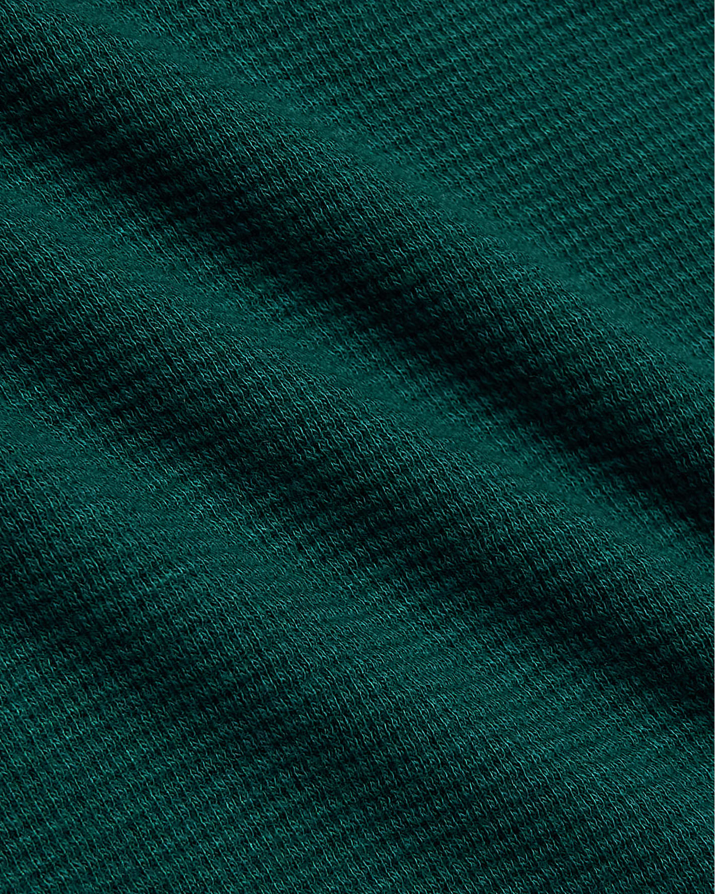 Pantory Women's Deep Emerald Waffle Wide Leg Pants