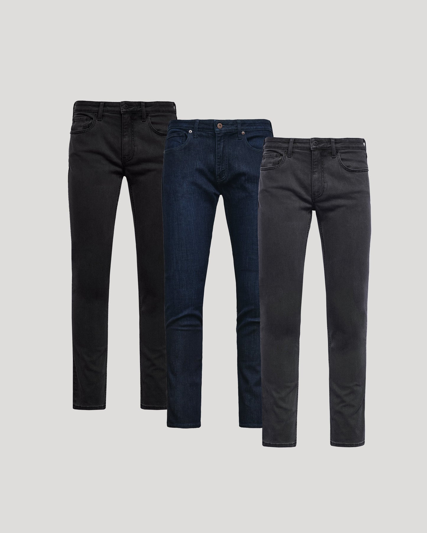 Pantory Slim Stretch Jeans 3-Pack
