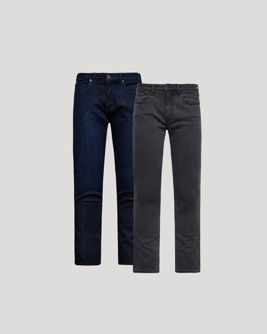Pantory Straight Stretch Jeans 2-Pack