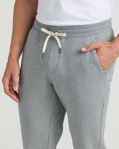 Pantory Medium Heather Gray Tall Fleece French Terry Joggers