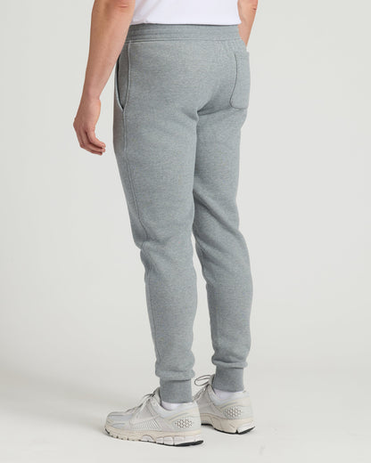 Pantory Medium Heather Gray Tall Fleece French Terry Joggers