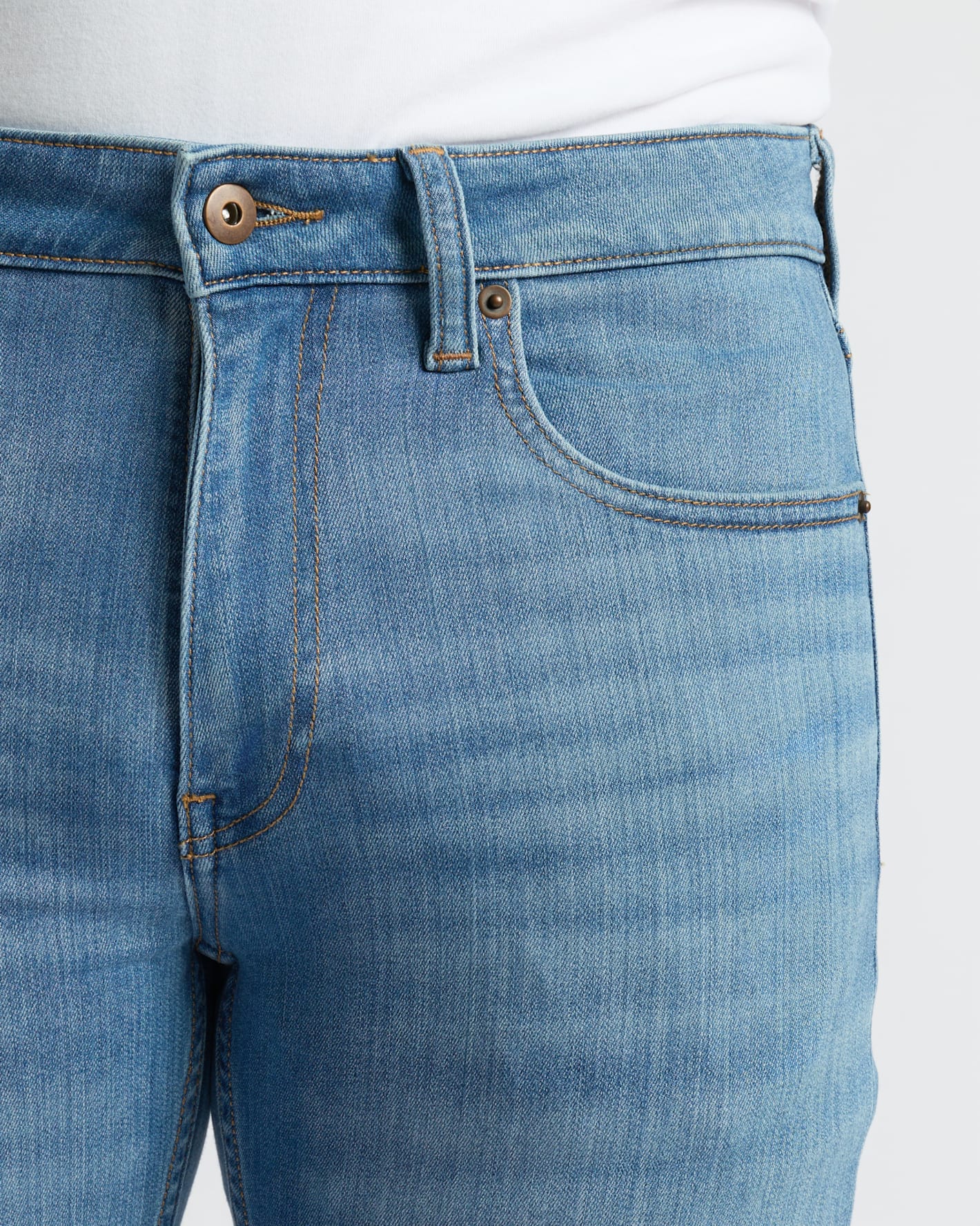 Pantory Slim Indigo & Medium Wash Stretch Jeans 2-Pack
