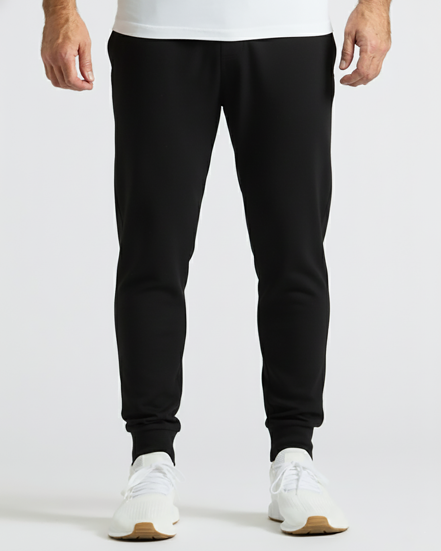 Pantory Black Active Joggers