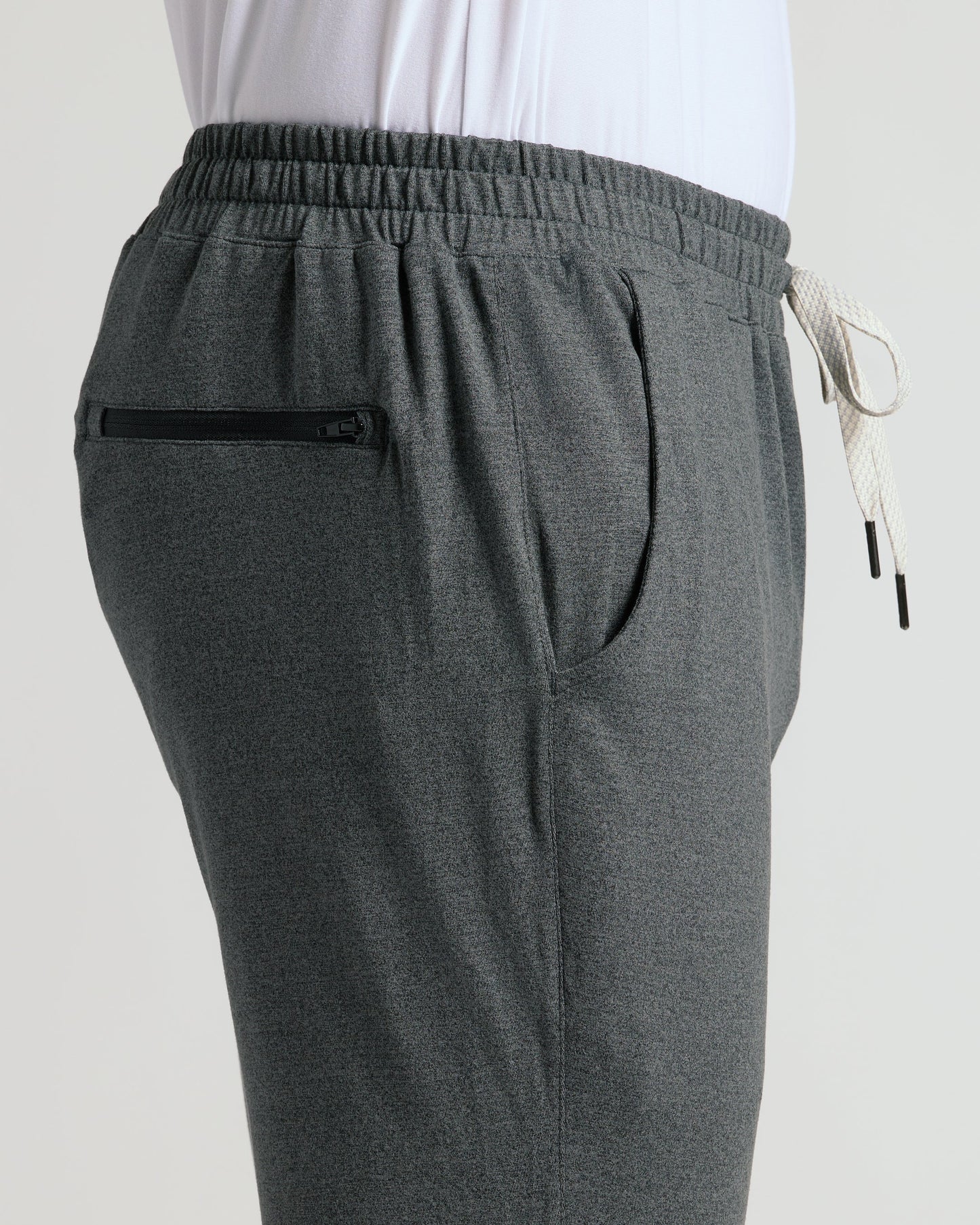 Pantory Charcoal Heather Gray Active Joggers