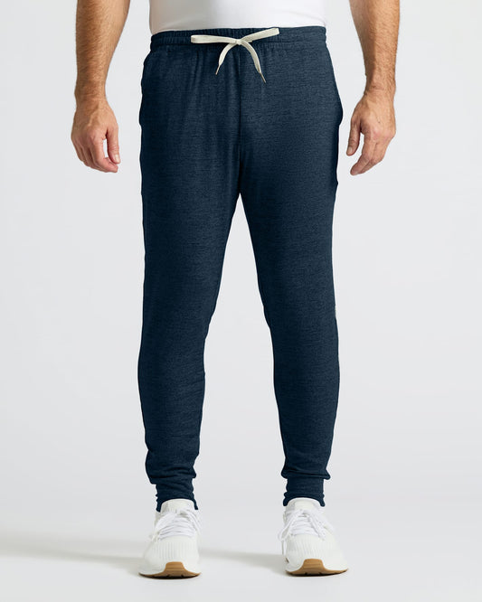 Pantory Dark Heather Navy Active Joggers