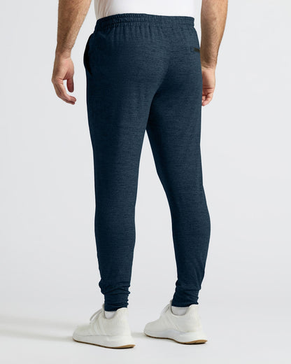 Pantory Black & Dark Heather Navy Active Jogger 2-Pack