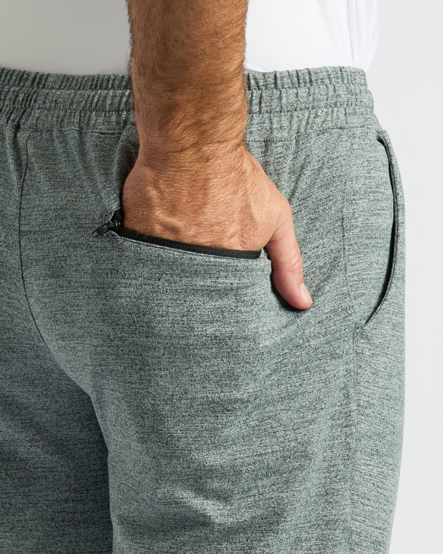 Pantory Heather Gray Active Joggers