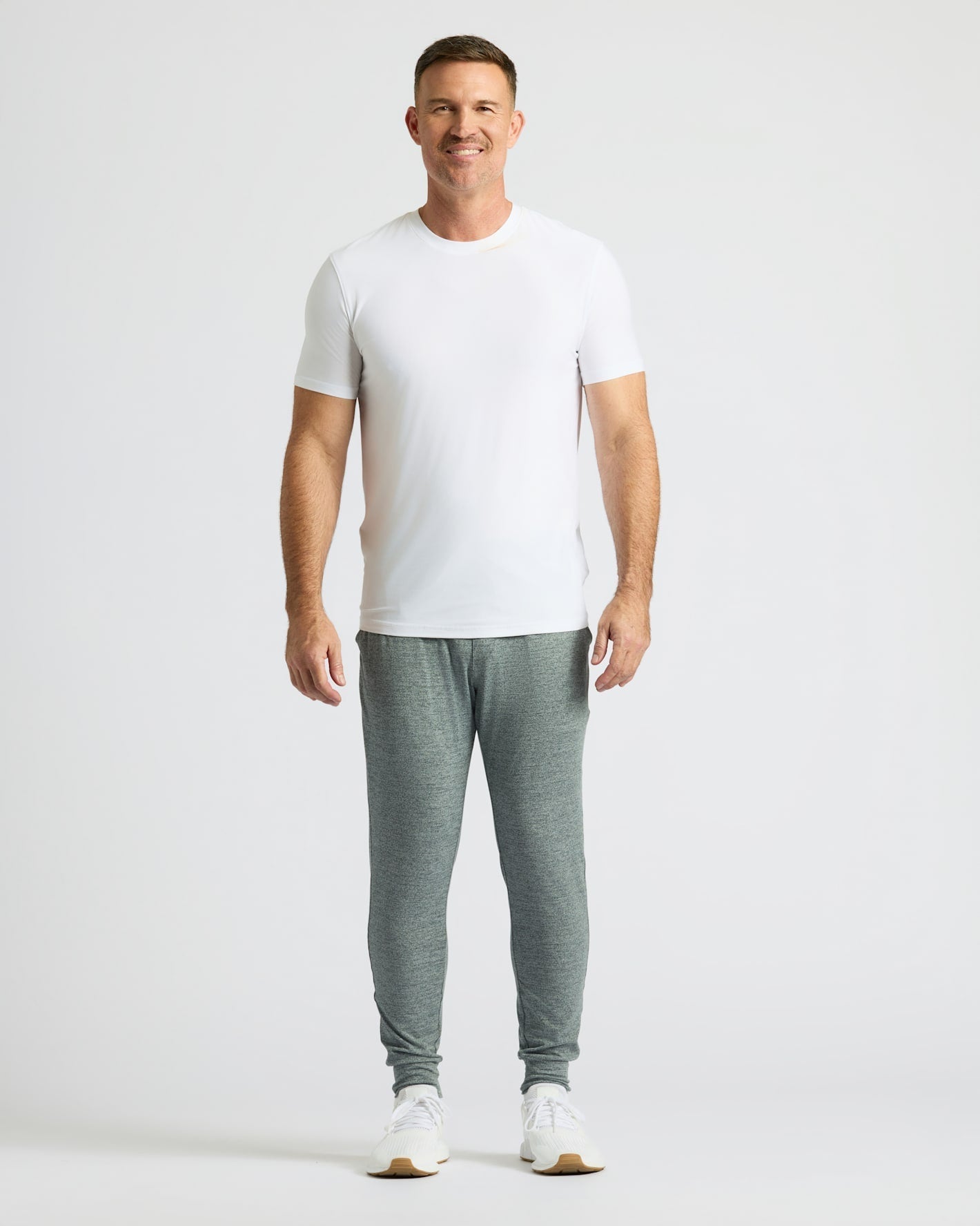 Pantory Heather Gray Active Joggers