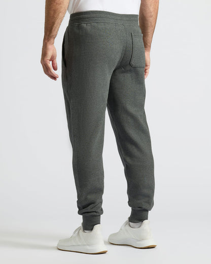 Pantory Charcoal Heather Gray Fleece French Terry Joggers