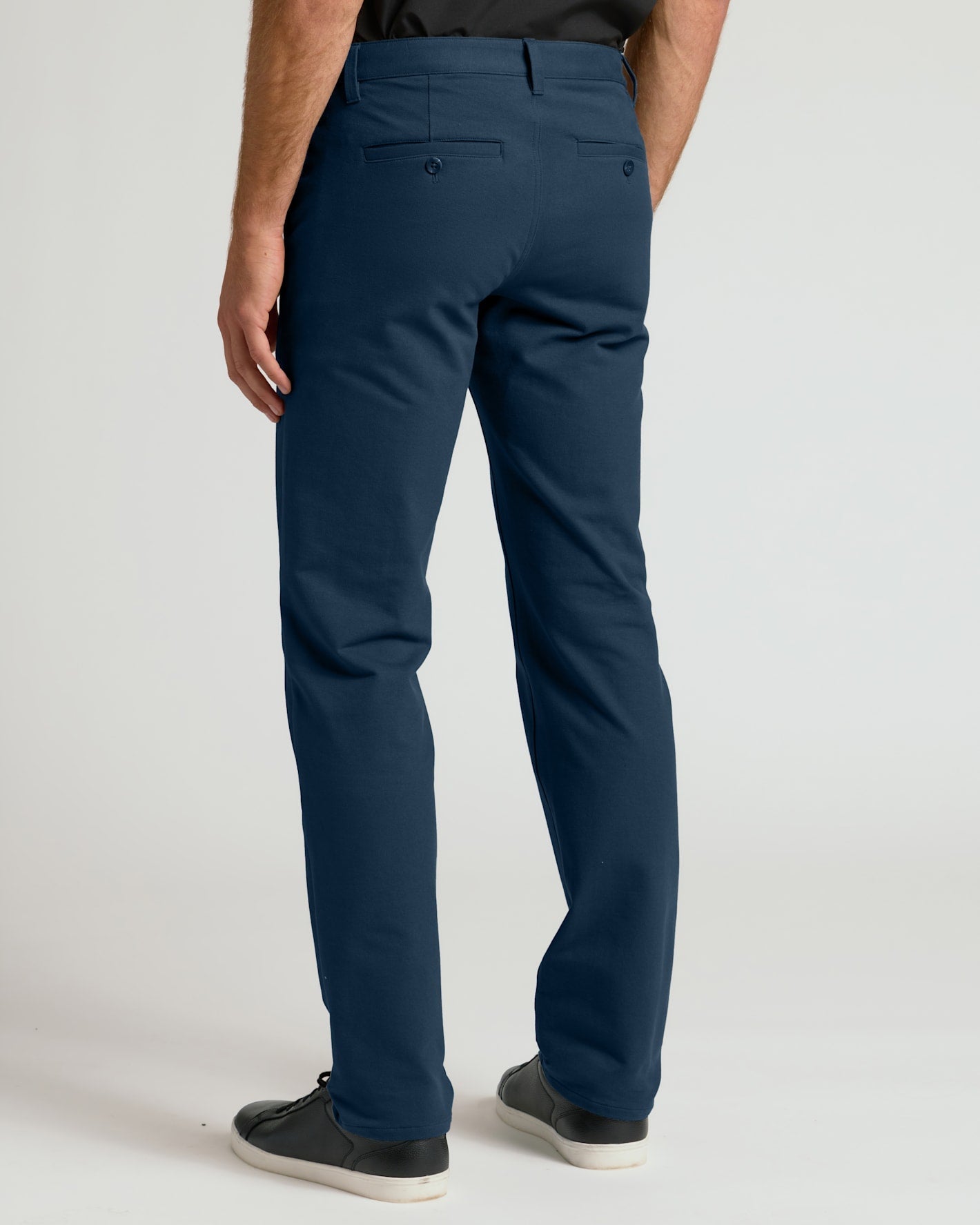 Pantory Navy Straight Chino Pants